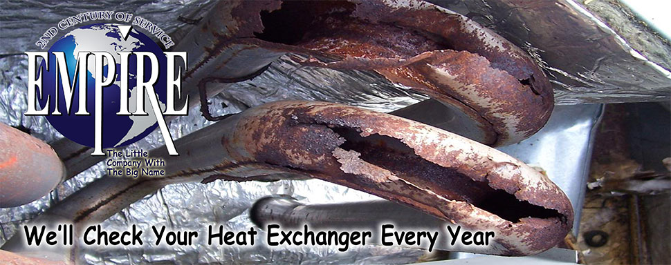 Cracked heat exchanger, cracked firebox